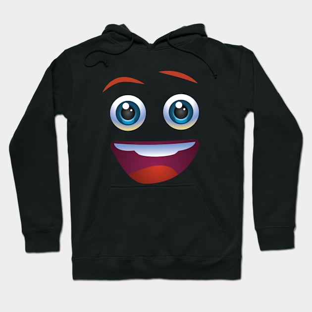 FUNNY FACE Hoodie by STUDIOVO